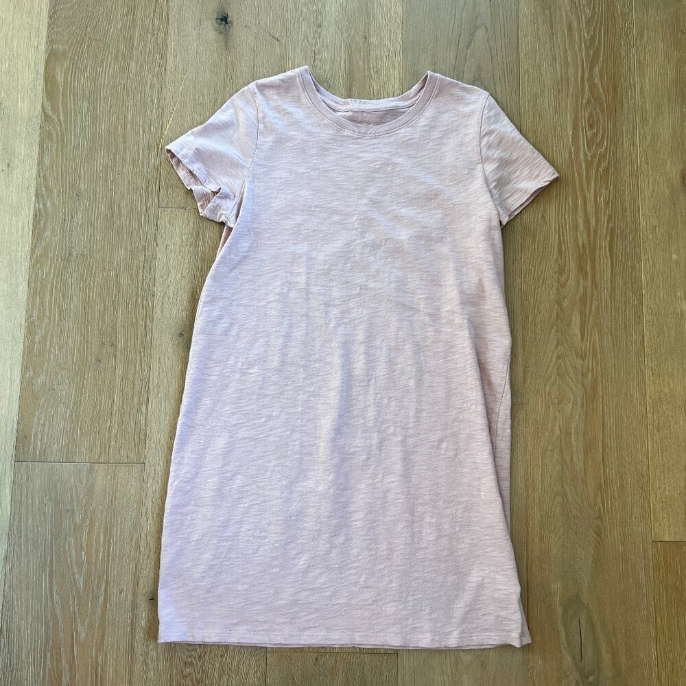 Universal Thread Purple/Pink Short Sleeve TShirt Dress Cotton Womens Size Medium - Picture 8 of 9